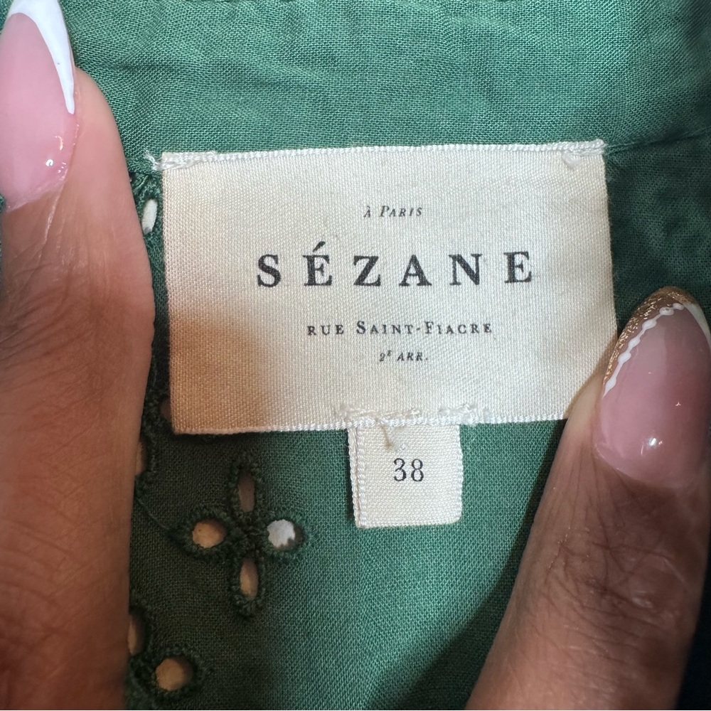 Sezane Dalhia Button Down Top - Picture 3 of 13